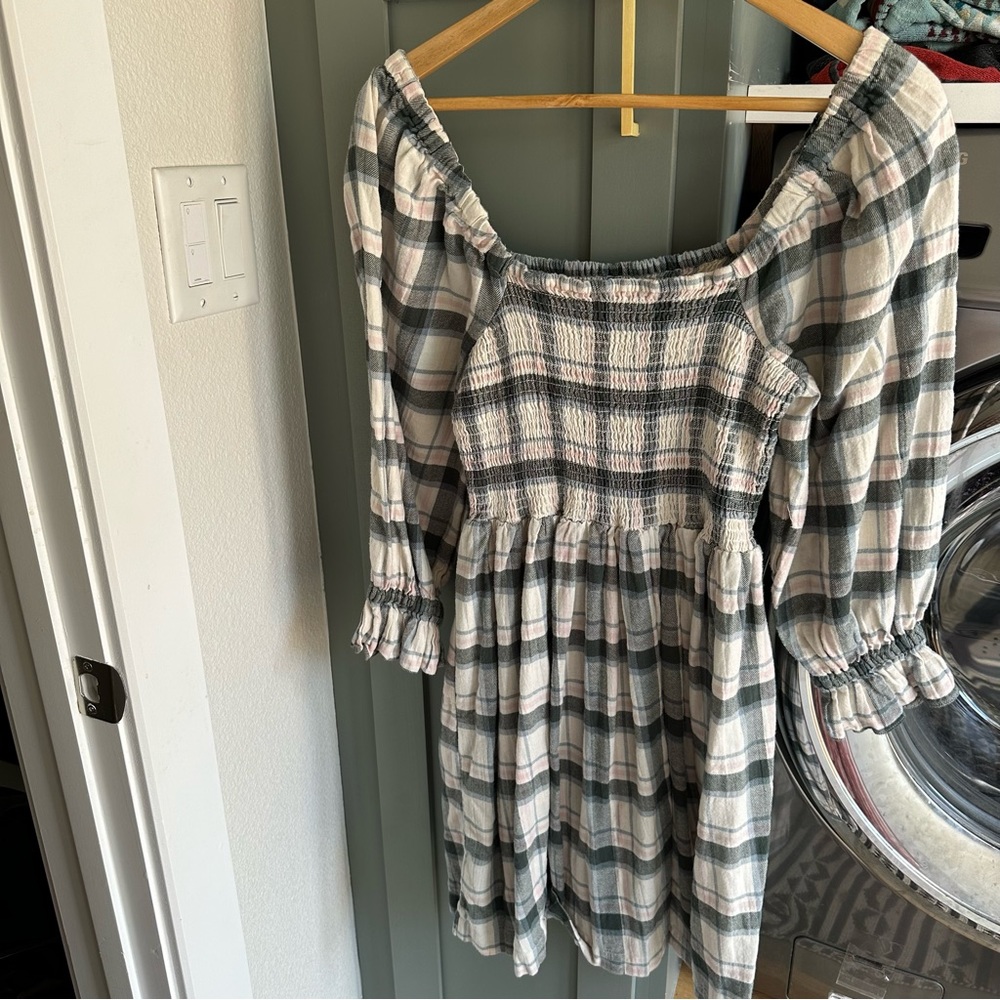 Madewell Plaid Dress